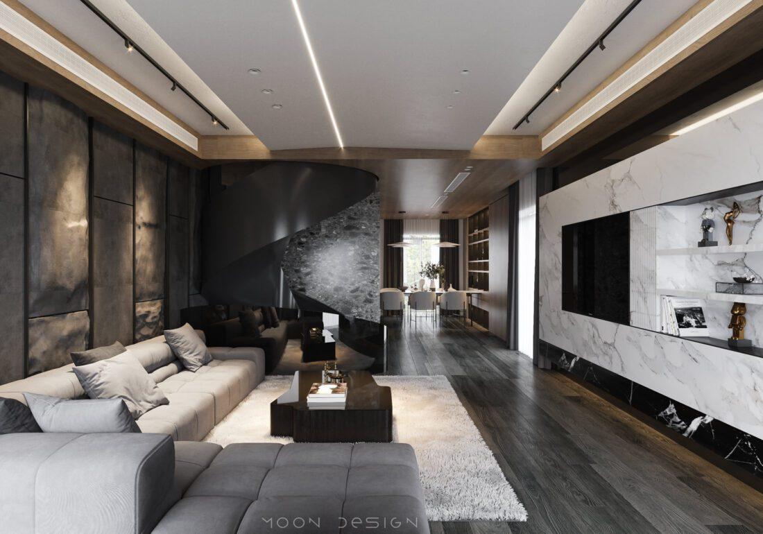 Interior Kitchen – Livingroom 288 Scene