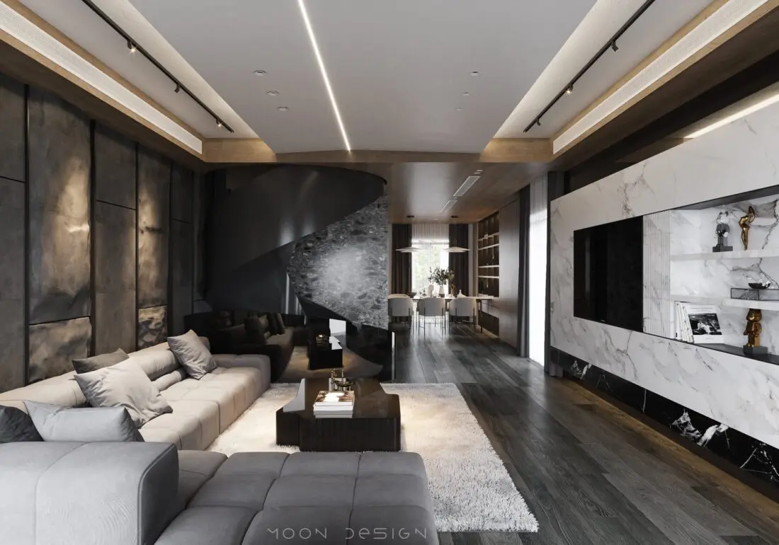 Interior Kitchen – Livingroom 288 Scene