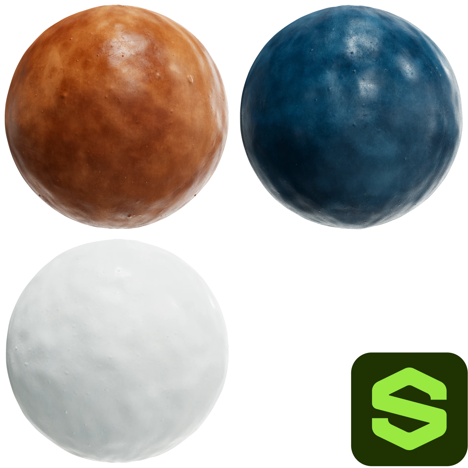 Glazed Terracotta Substance 001