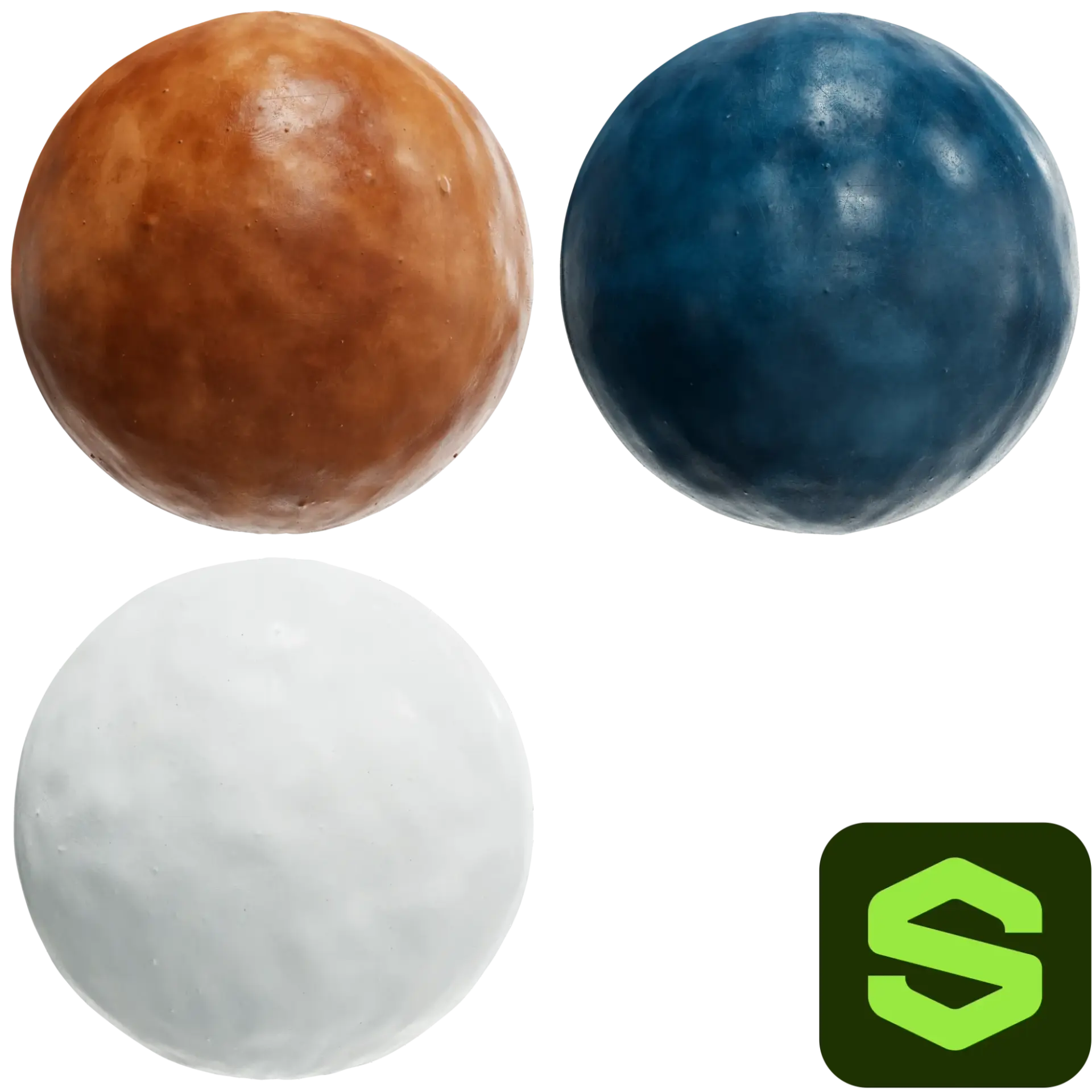 Glazed Terracotta Substance 001
