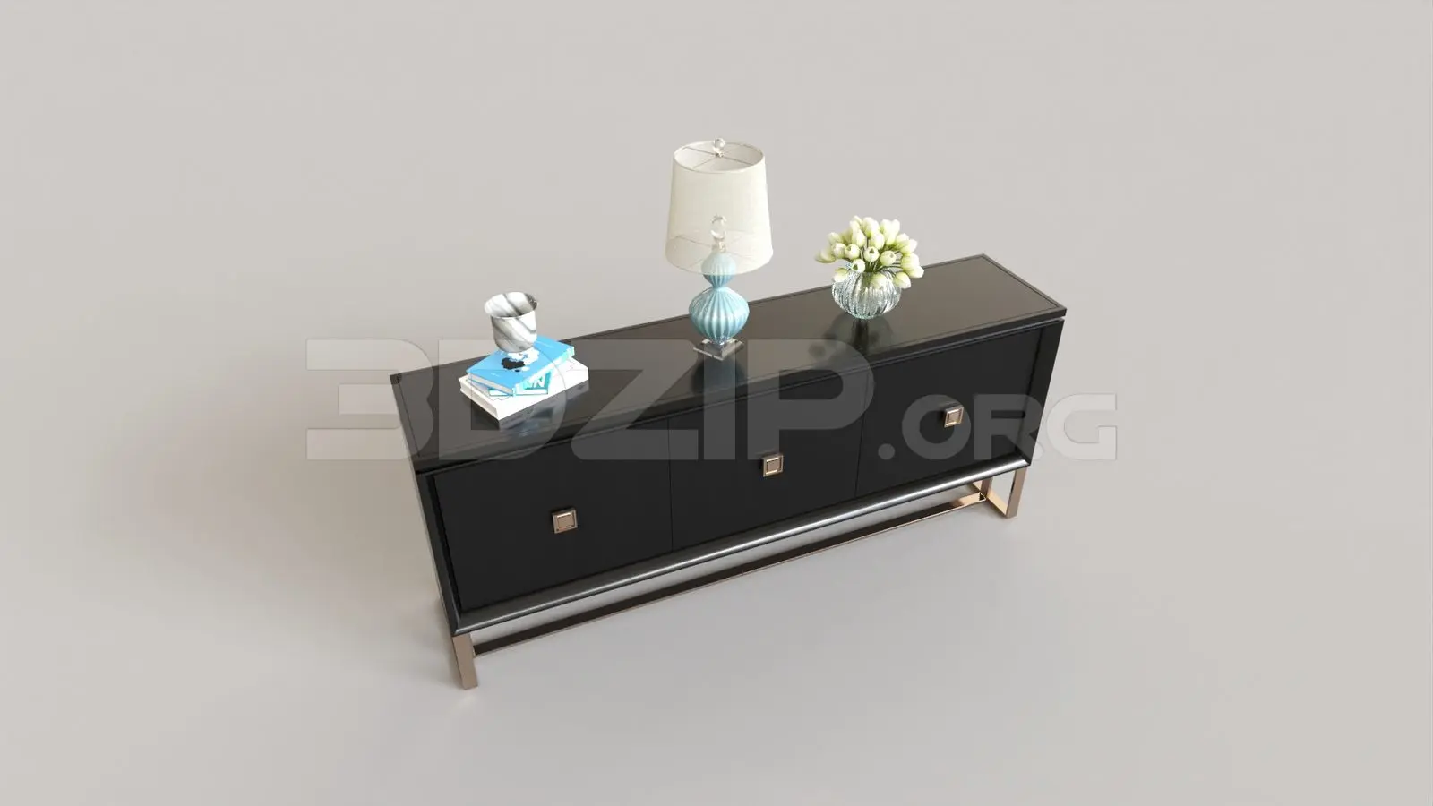 TV Cabinet — preview 1 (3dzip)