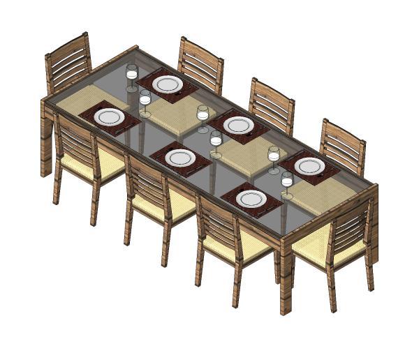 Dinner Table - Mesa de Jantar