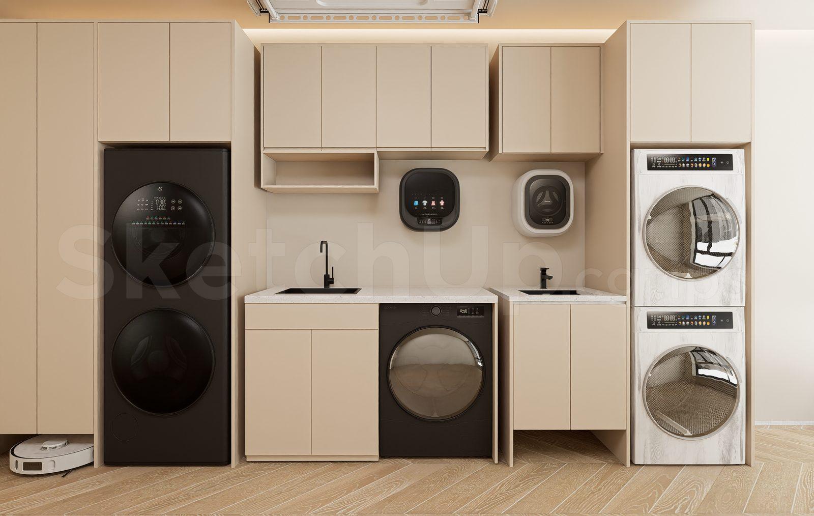 Modern Laundry Room
