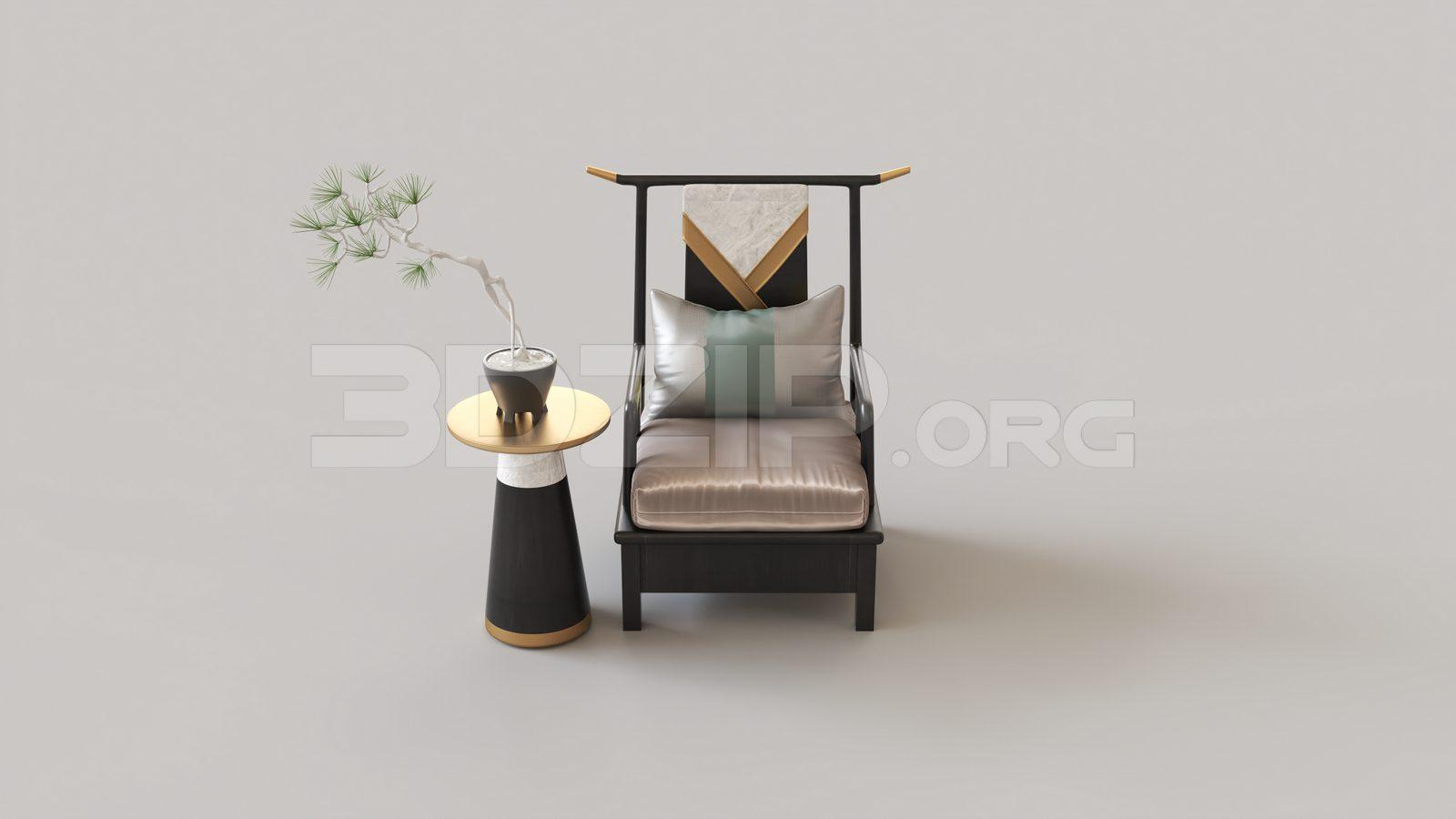 Armchair — preview 1 (3dzip)