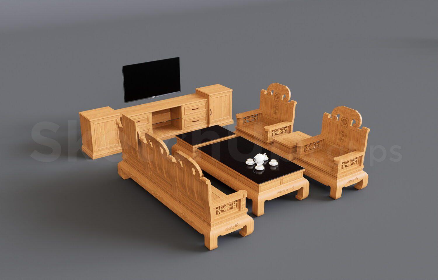Sofa And Table- Chair