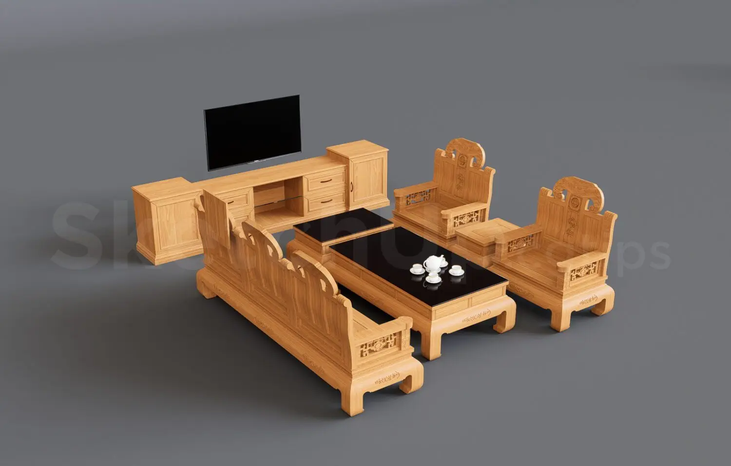 Sofa And Table- Chair