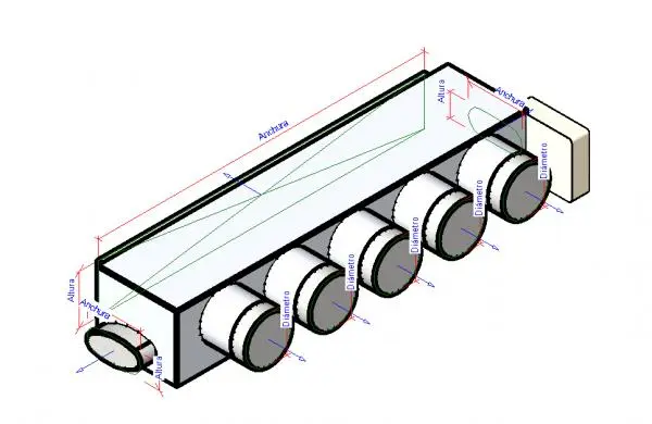 HVAC_Ductwork_Airzone_Motorized-Plenum_Daikin_Standard_5-Dampers — preview 1, by Airzone (RevitCity, CC0)