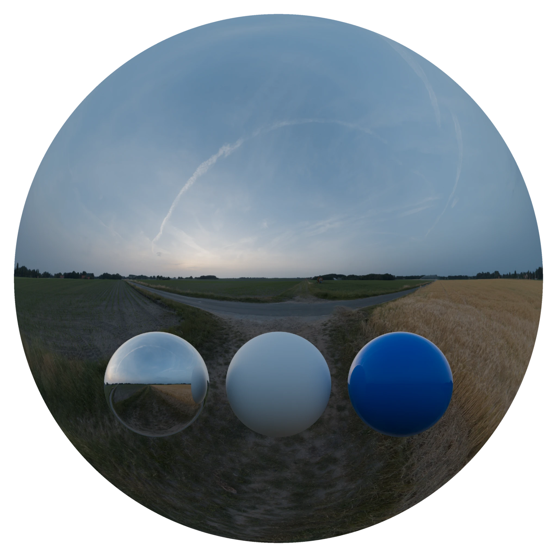 Evening Sky HDRI 008 A