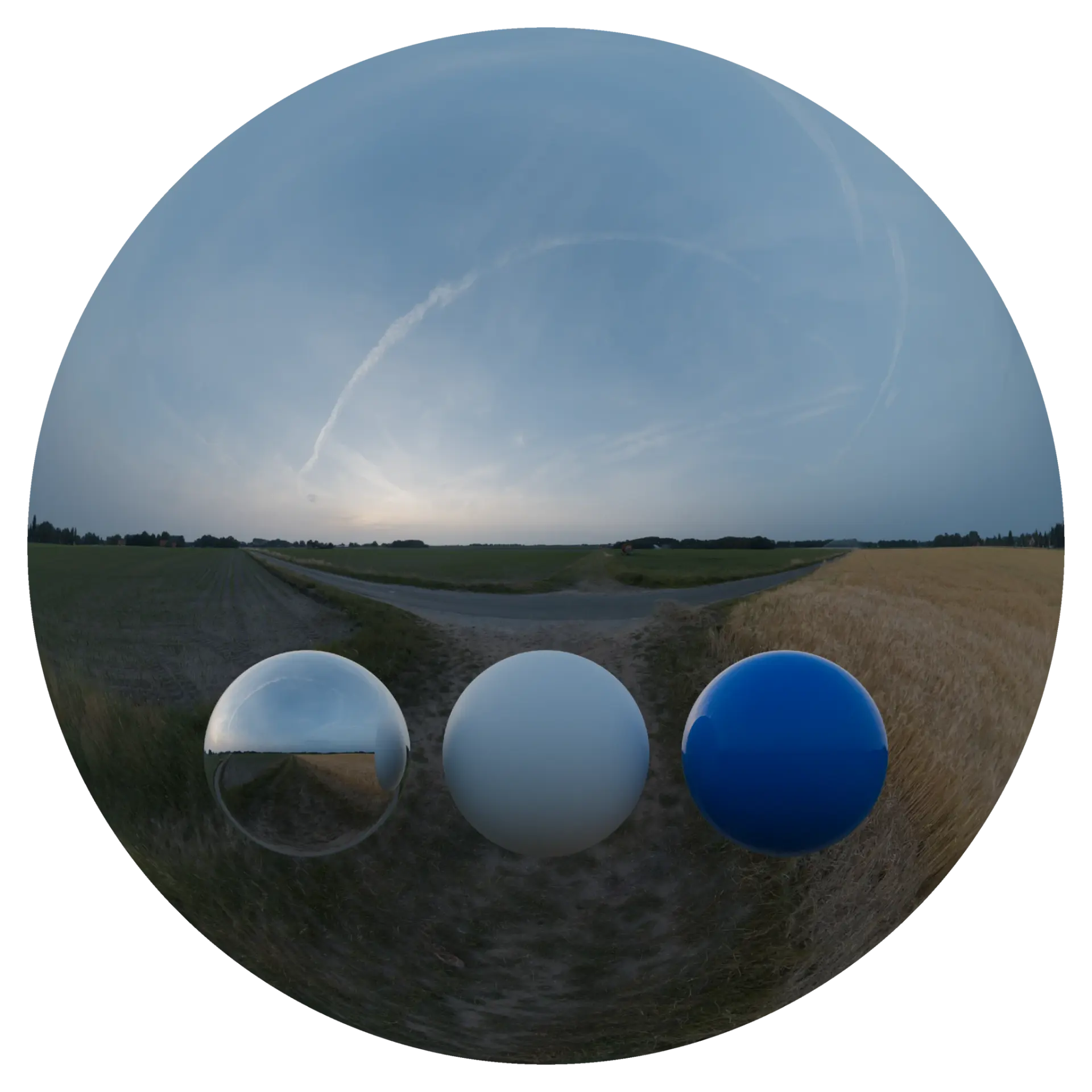 Evening Sky HDRI 008 A