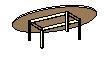 Eliptical Dining Table