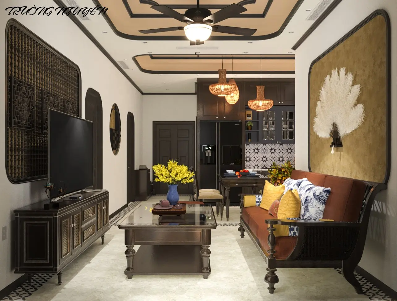 Indochine Apartment Interior