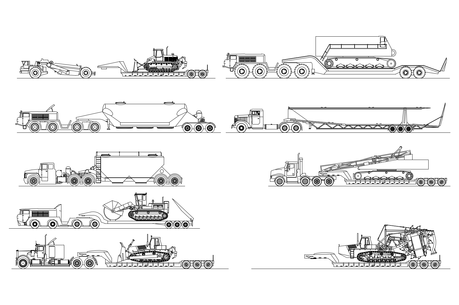 Heavy haul trucks