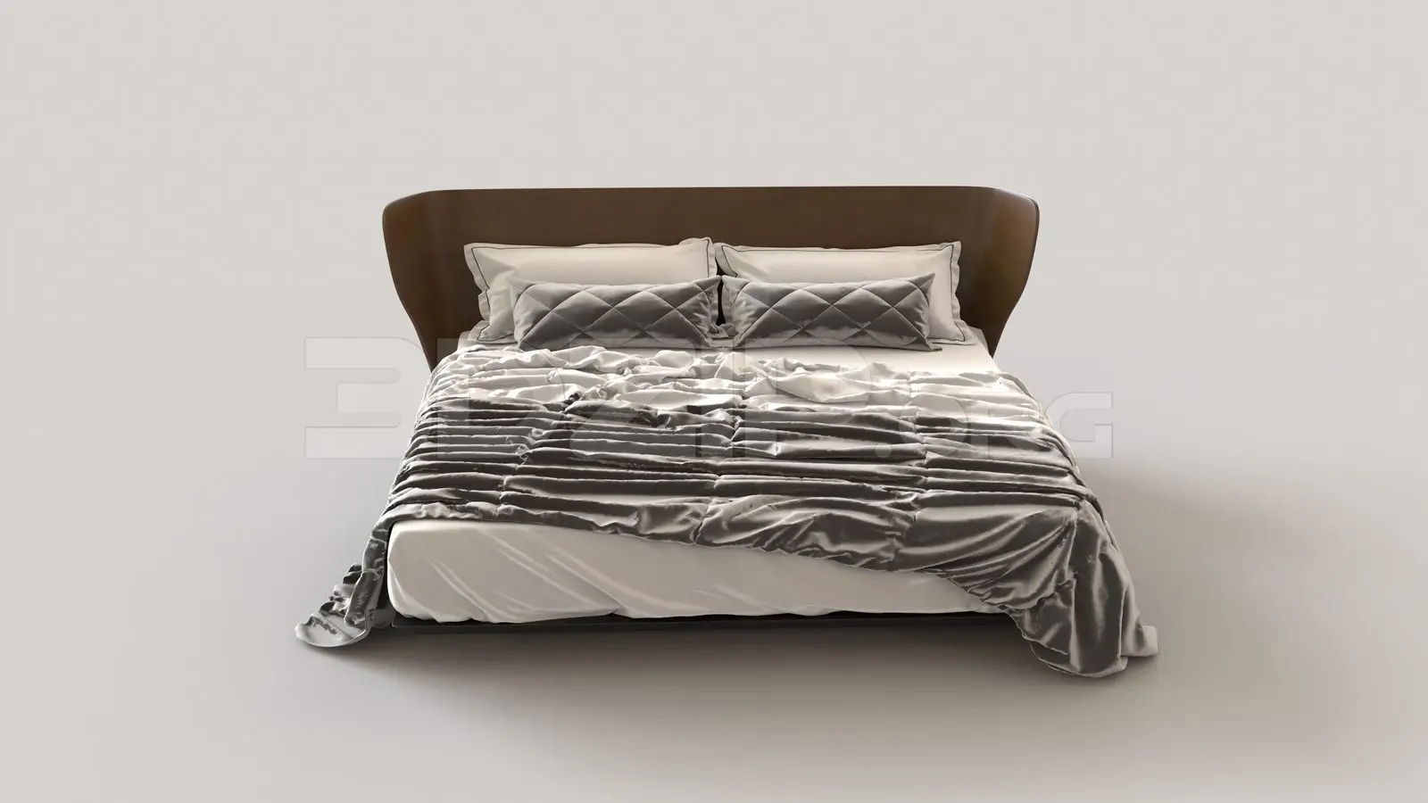 Bed — preview 1 (3dzip, CC0)