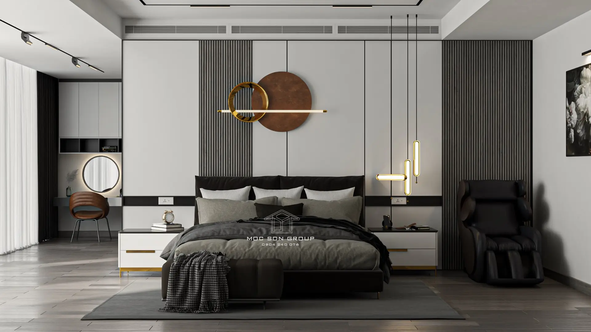 Interior Bedroom Scene