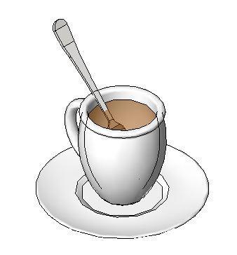 Coffee Cup With Spoon