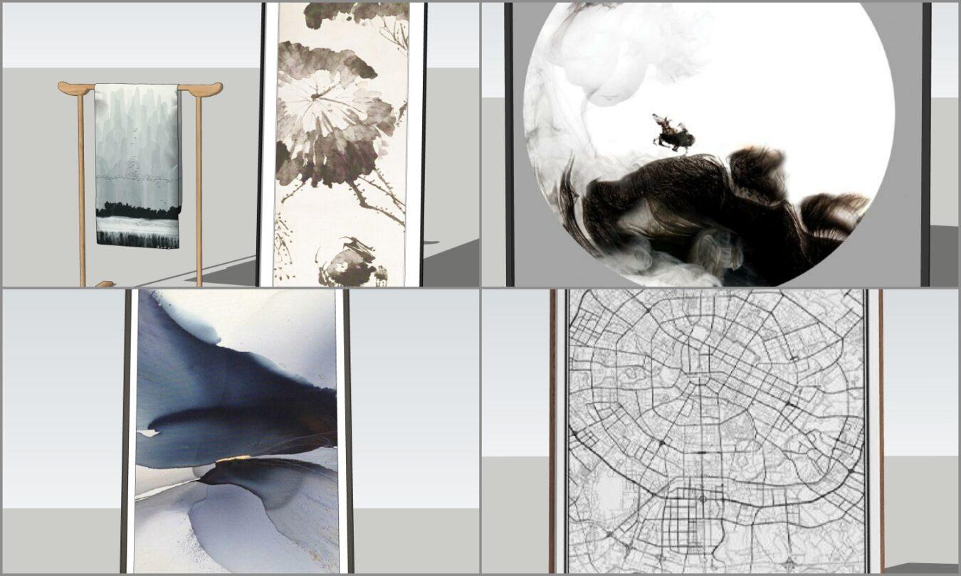 Combo Picture And Paints
