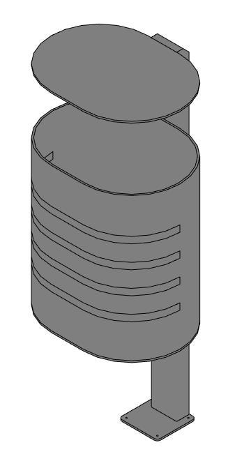 Urban Trash Bin