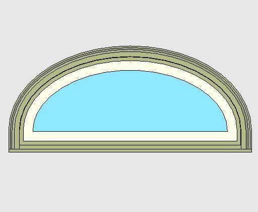 Kolbe Ultra Series Double Hung Elliptical Sash Set Units