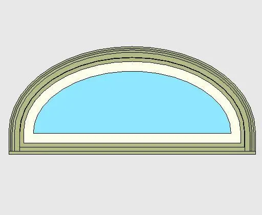 Kolbe Ultra Series Double Hung Elliptical Sash Set Units