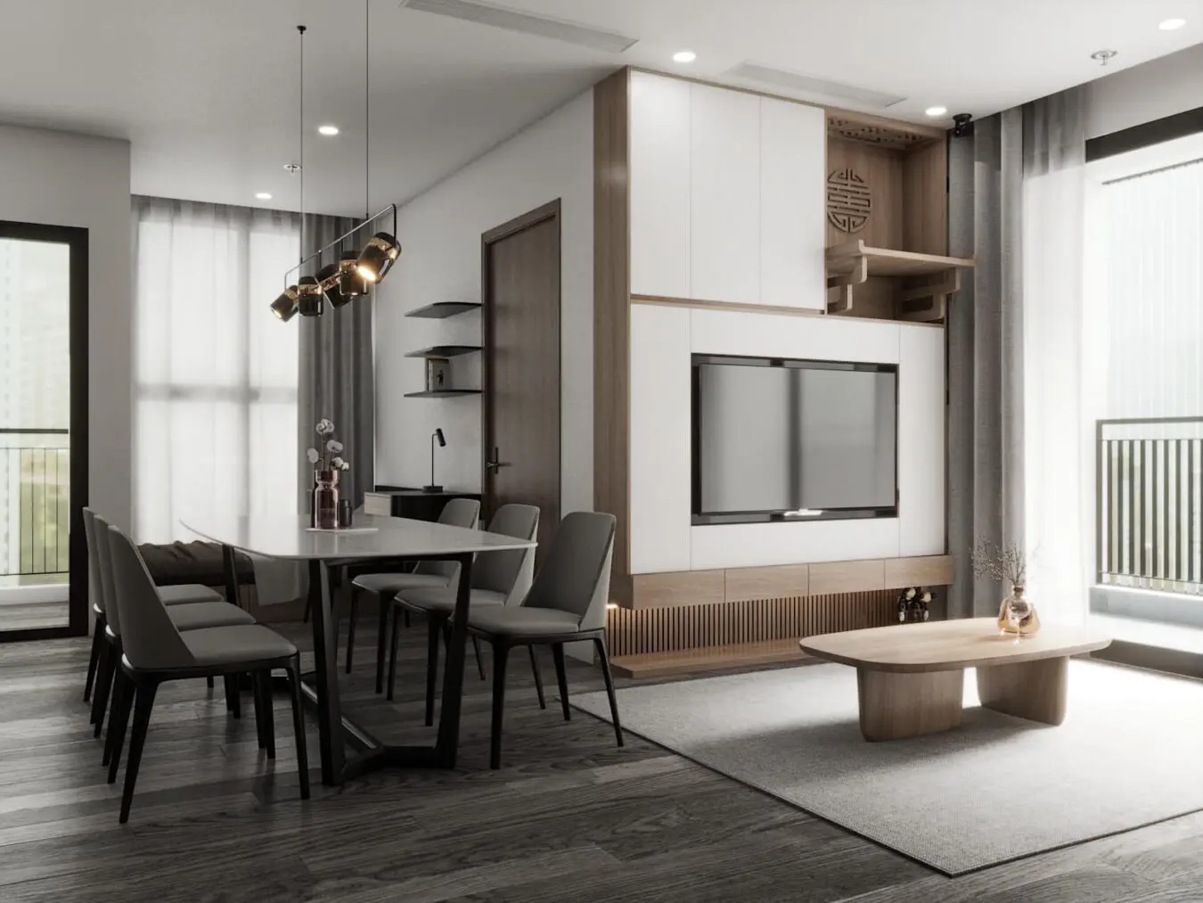 Apartment Interior — preview 1, by Pham Viet Hung (cgtips)