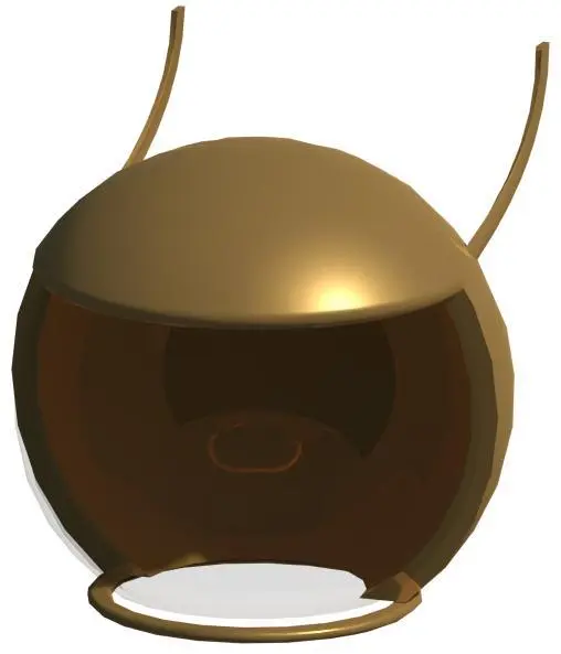 Bot Helmet — preview 1, by Terrix W. (RevitCity, CC0)