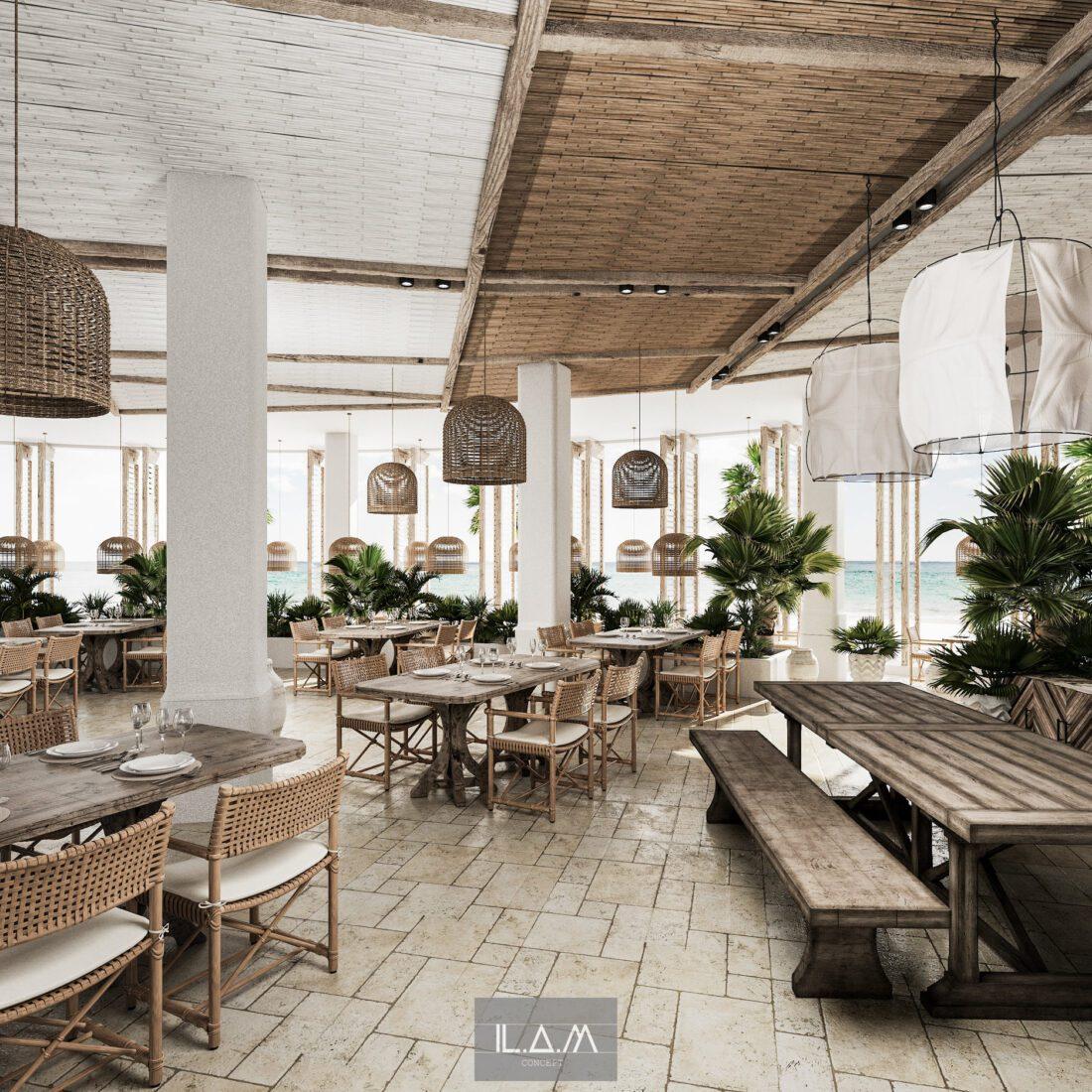 Interior Restaurant 100 Scenes