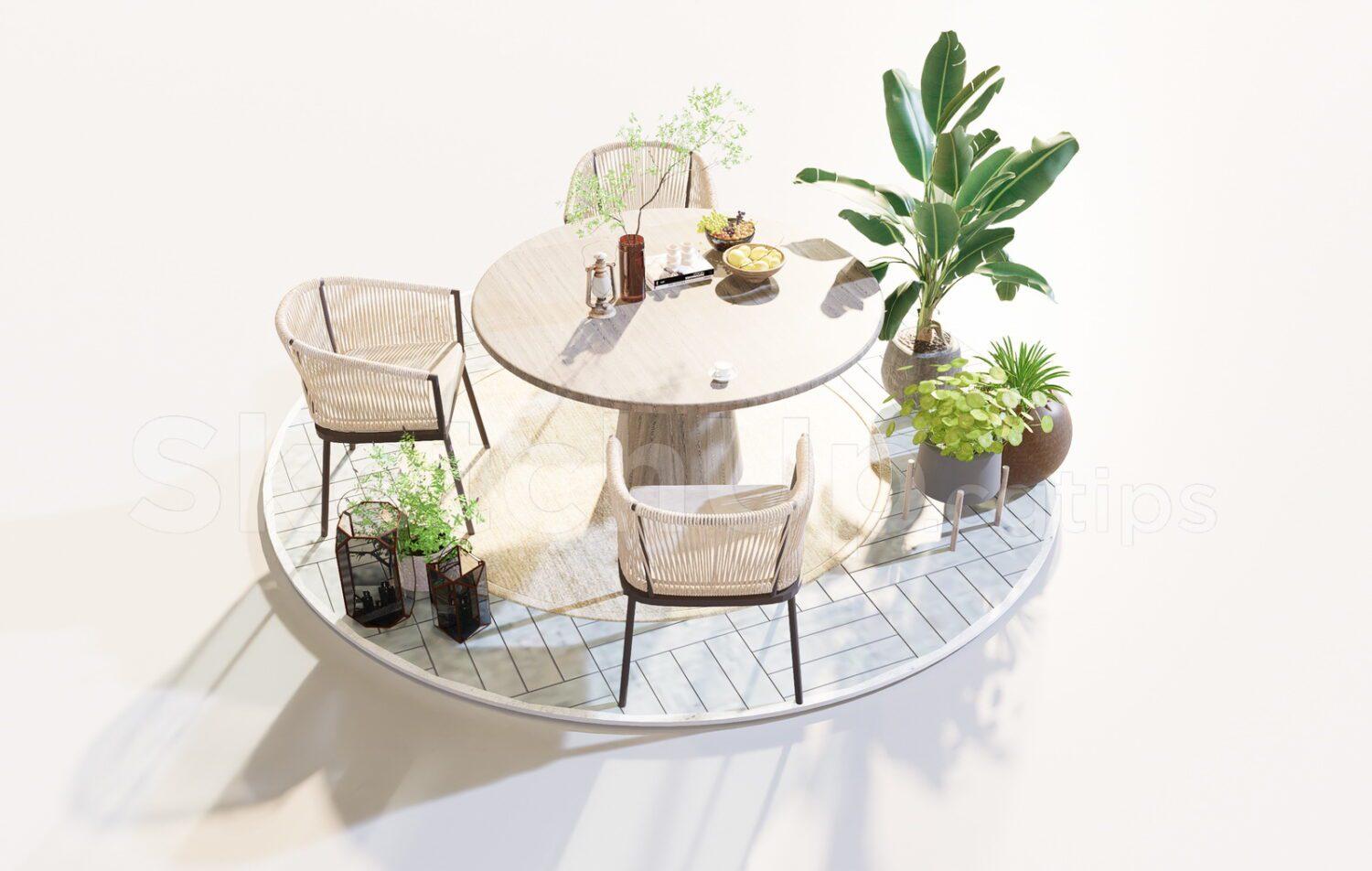Table And Chair