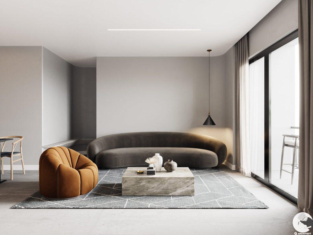 Interior Kitchen – Livingroom 253 Scene