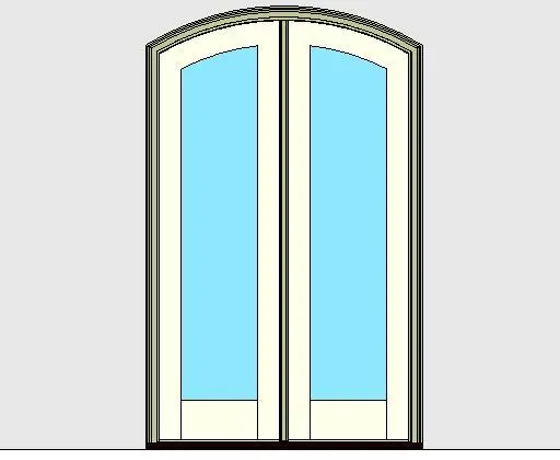 Kolbe Ultra Series Segment Head Inswing Door 2-Wide Standard Sill Units