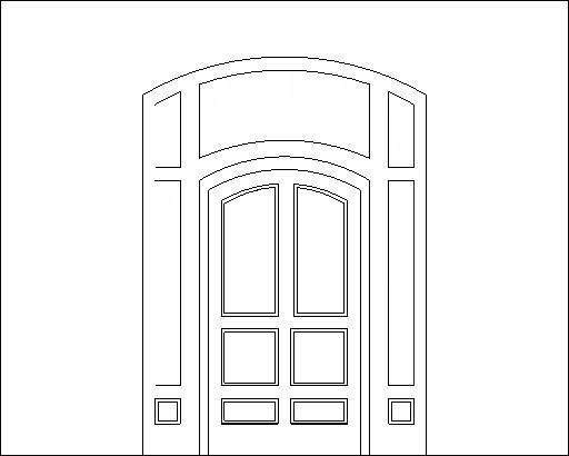 Arched Door