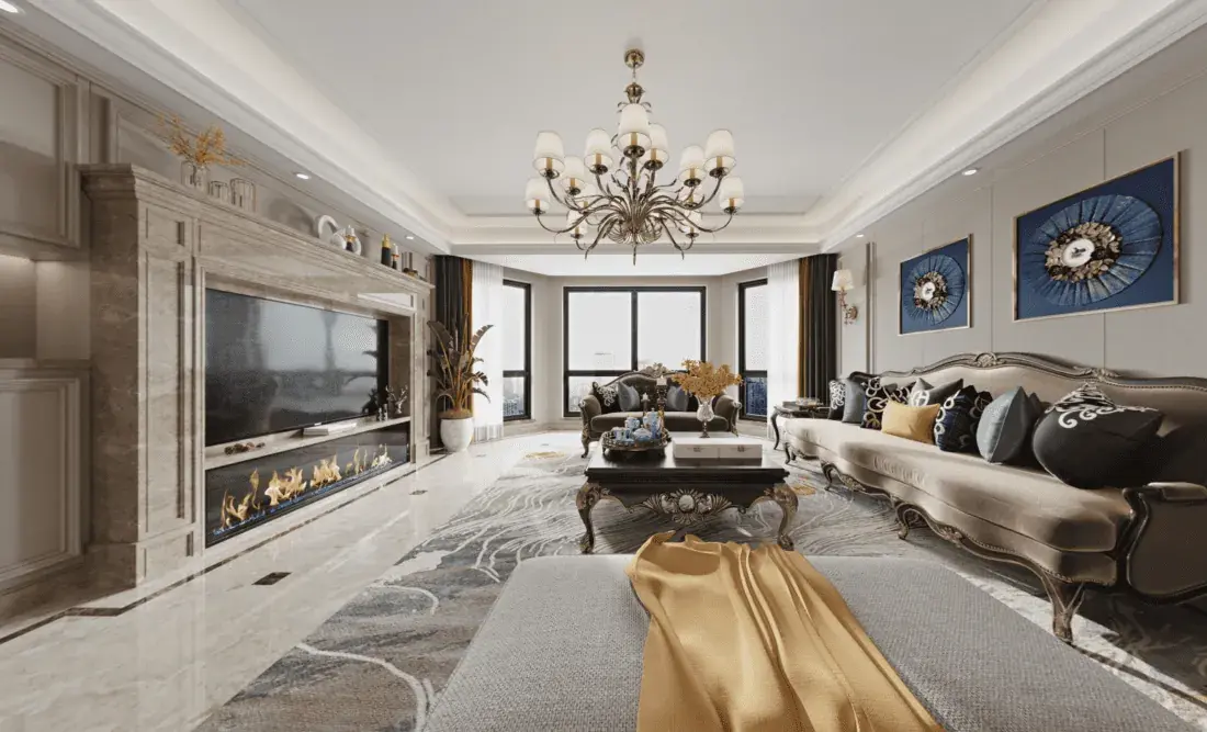 Interior Scene Model Livingroom 534