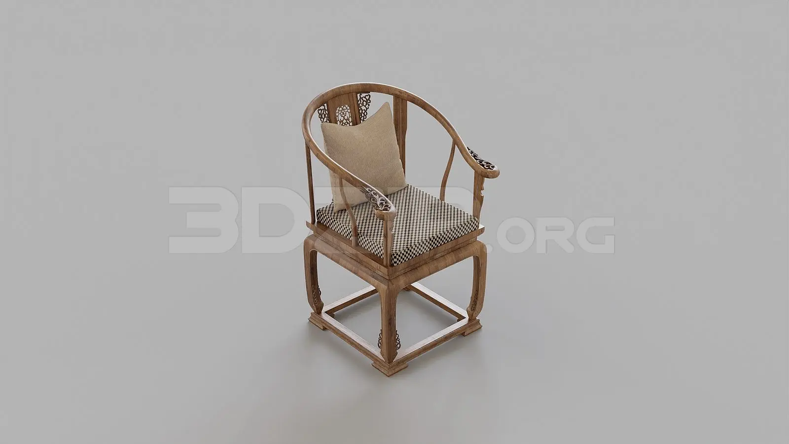 Armchair — preview 1 (3dzip, CC0)