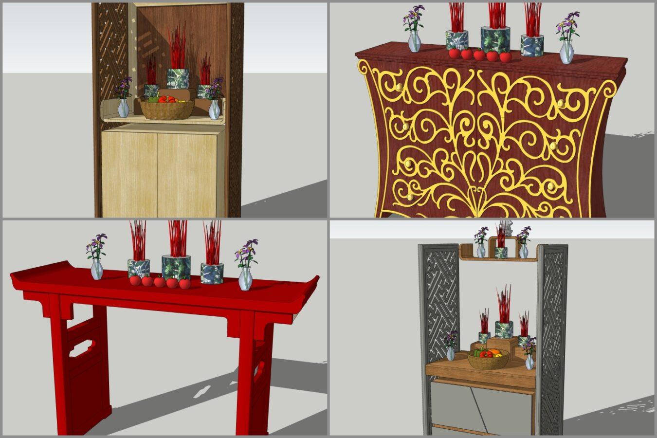 Combo Altar Desk