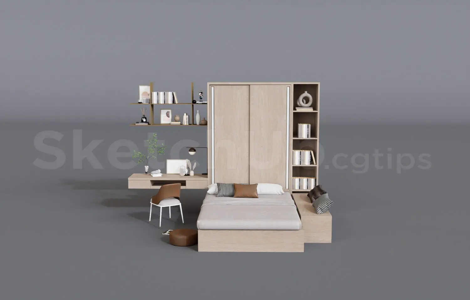 Bed — preview 1 (cgtips, CC0)