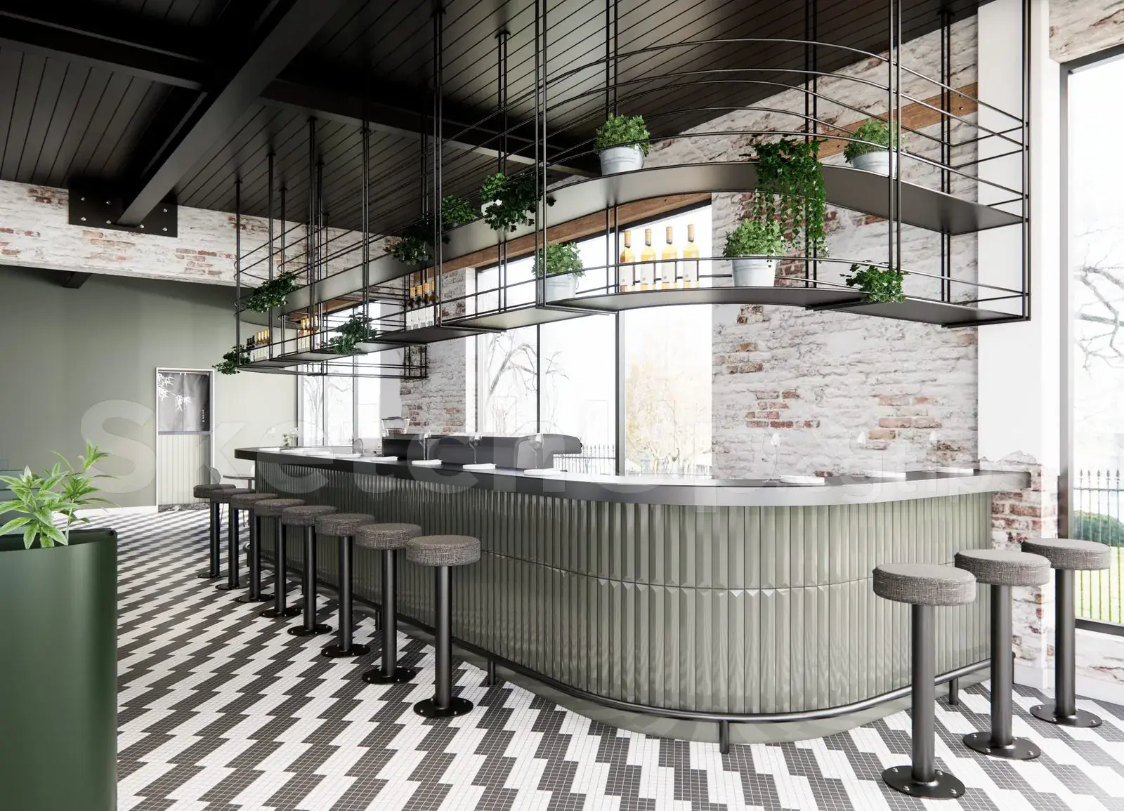 Coffee Room Interior