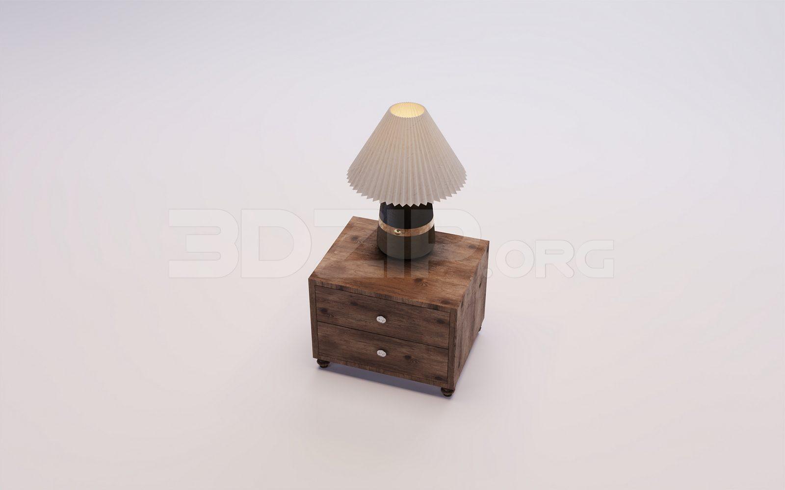 Bedside Table — preview 1 (3dzip)