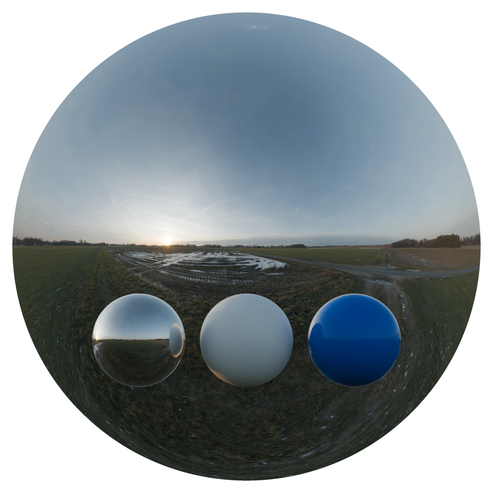 Evening Sky HDRI 025 A