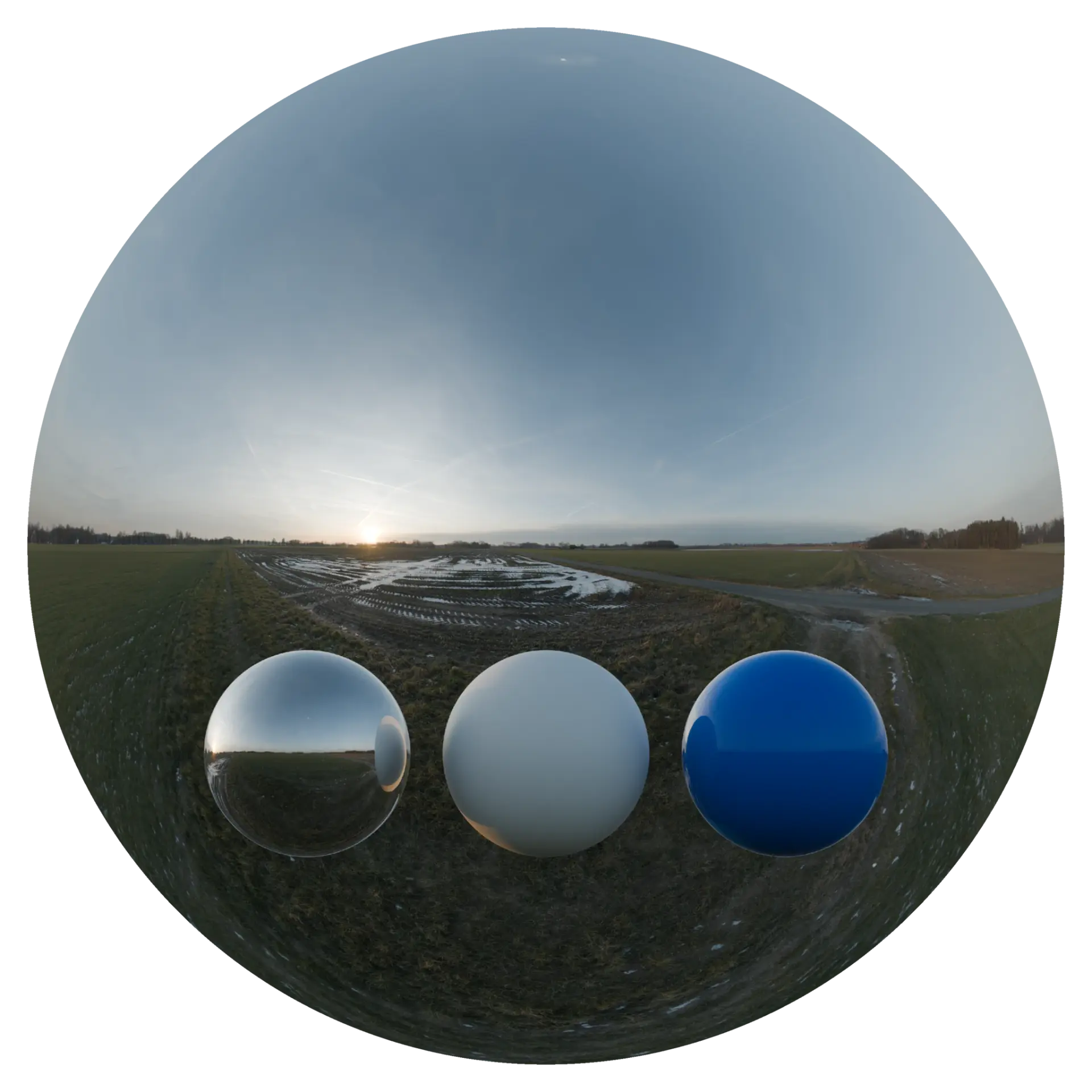 Evening Sky HDRI 025 A