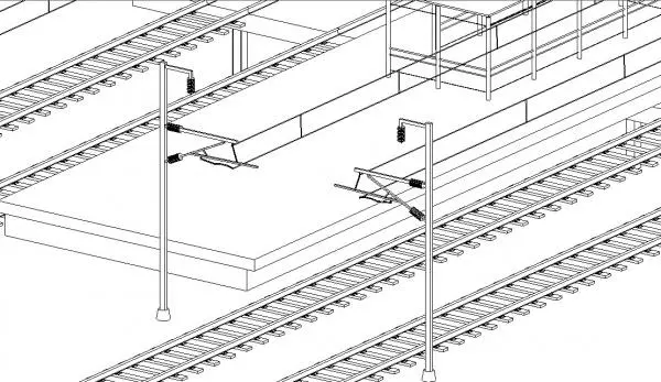 Overhead Line Rail Standing