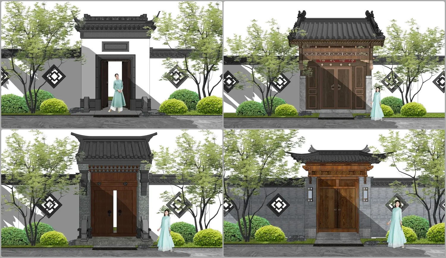 Chinese Gates