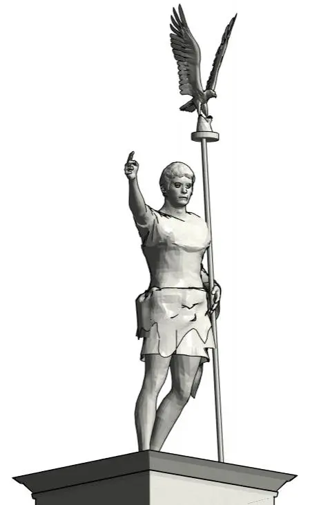 Statue Roman Emperor