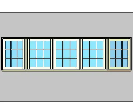 Kolbe Ultra Series Casement 5-Wide X Series 30 Degree Bay Units