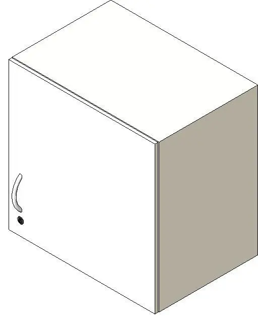 HermanMiller_Casework_CG302_OverheadCabinetDoorRgtHinge