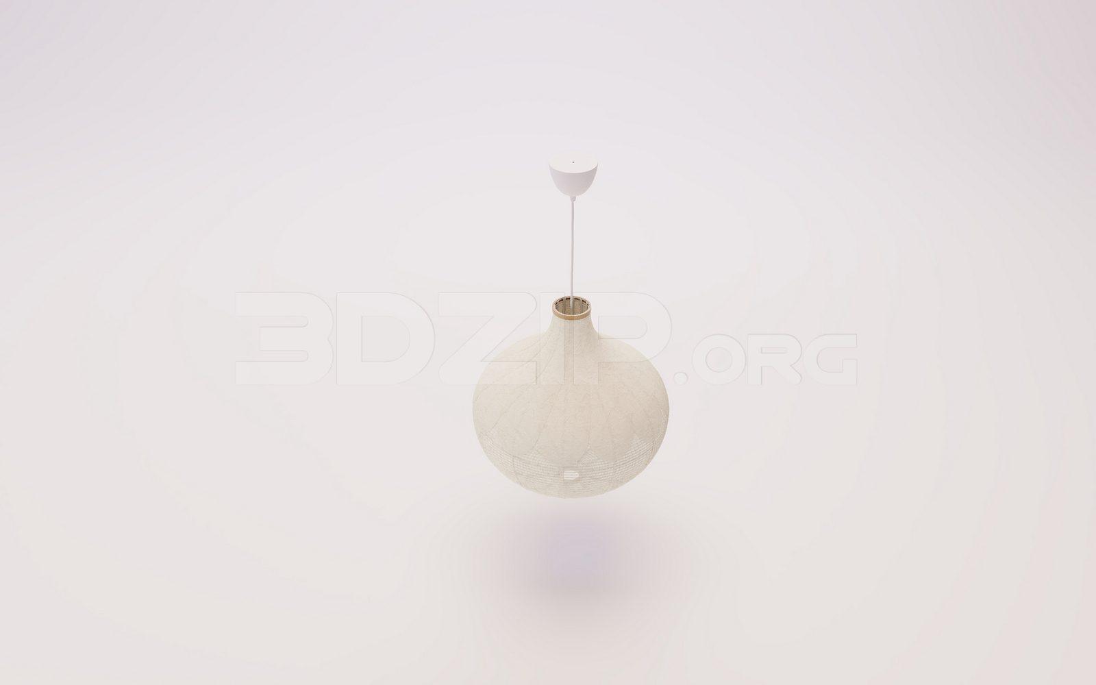 Ceiling Light 3D Model Download for Interior Design