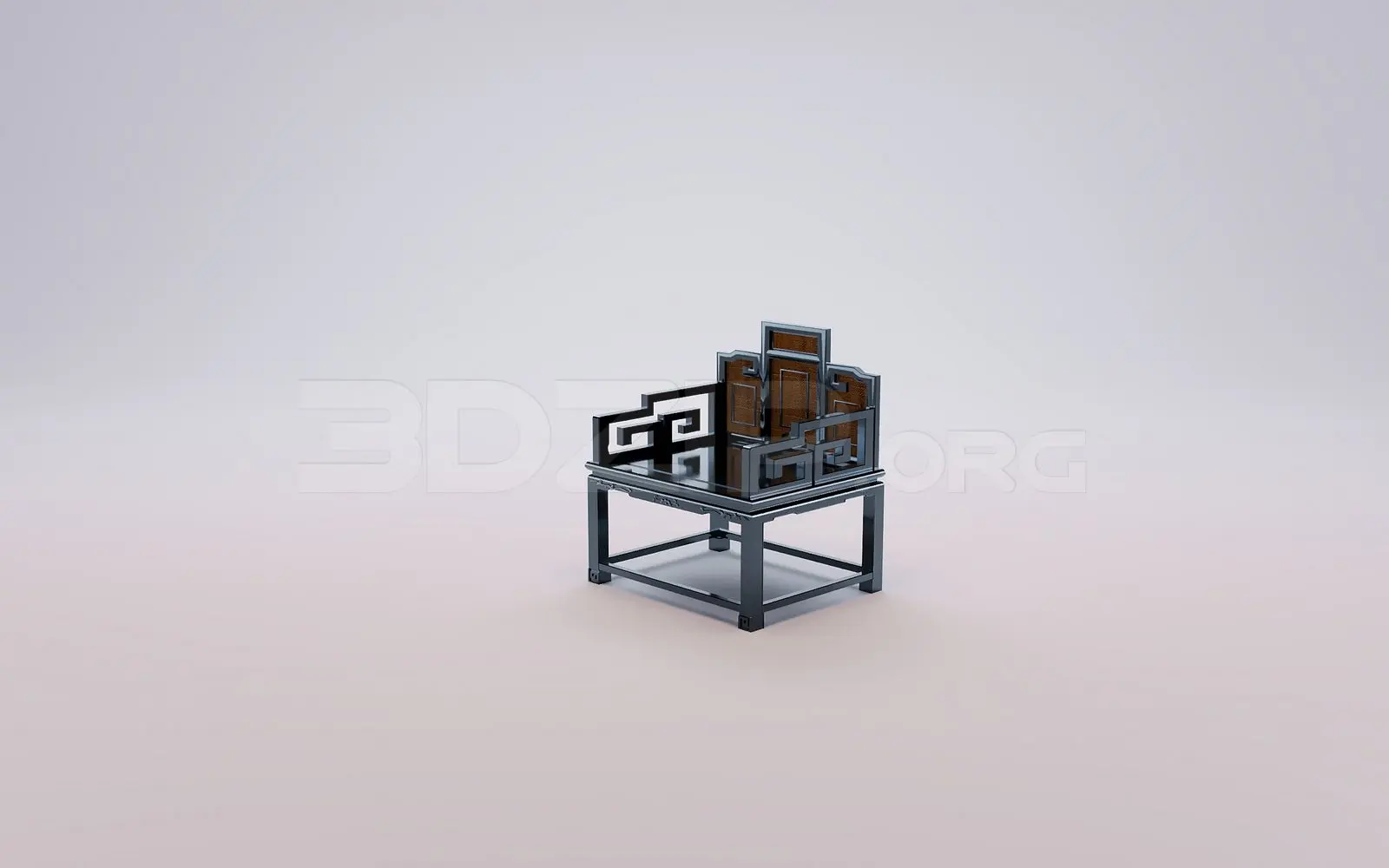 Armchair 3D Model for Interior Projects