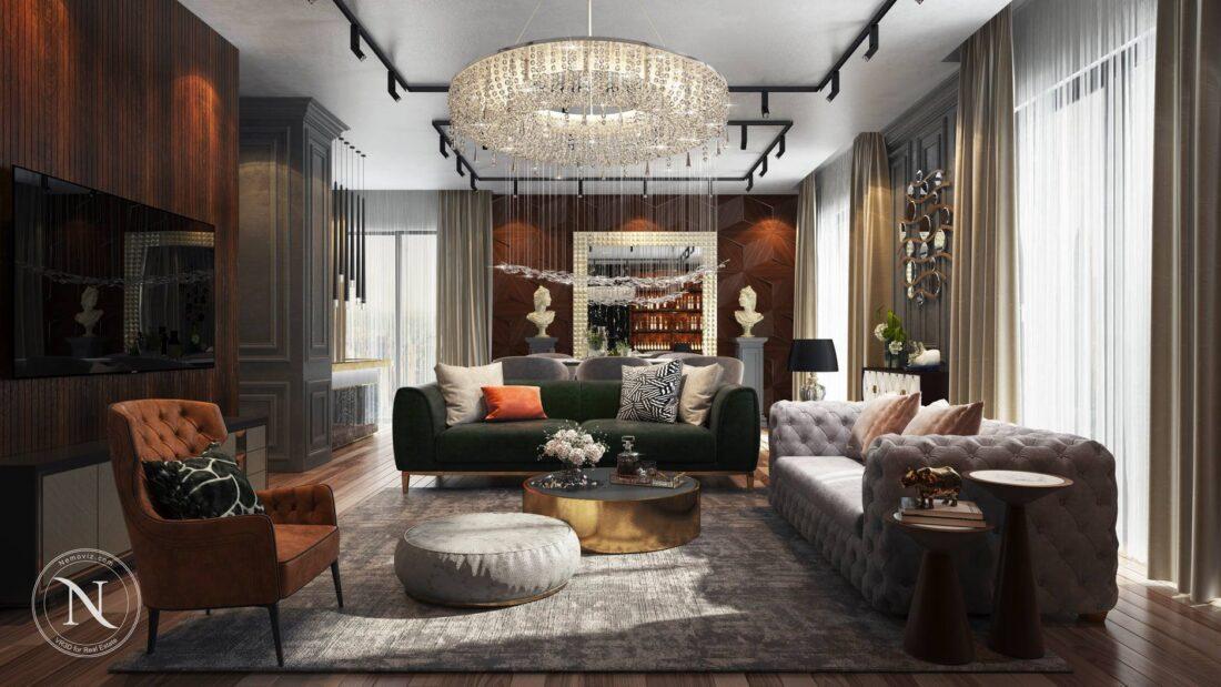Interior Scene Model Livingroom 574