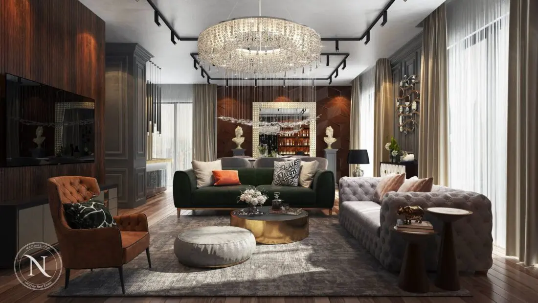 Interior Scene Model Livingroom 574