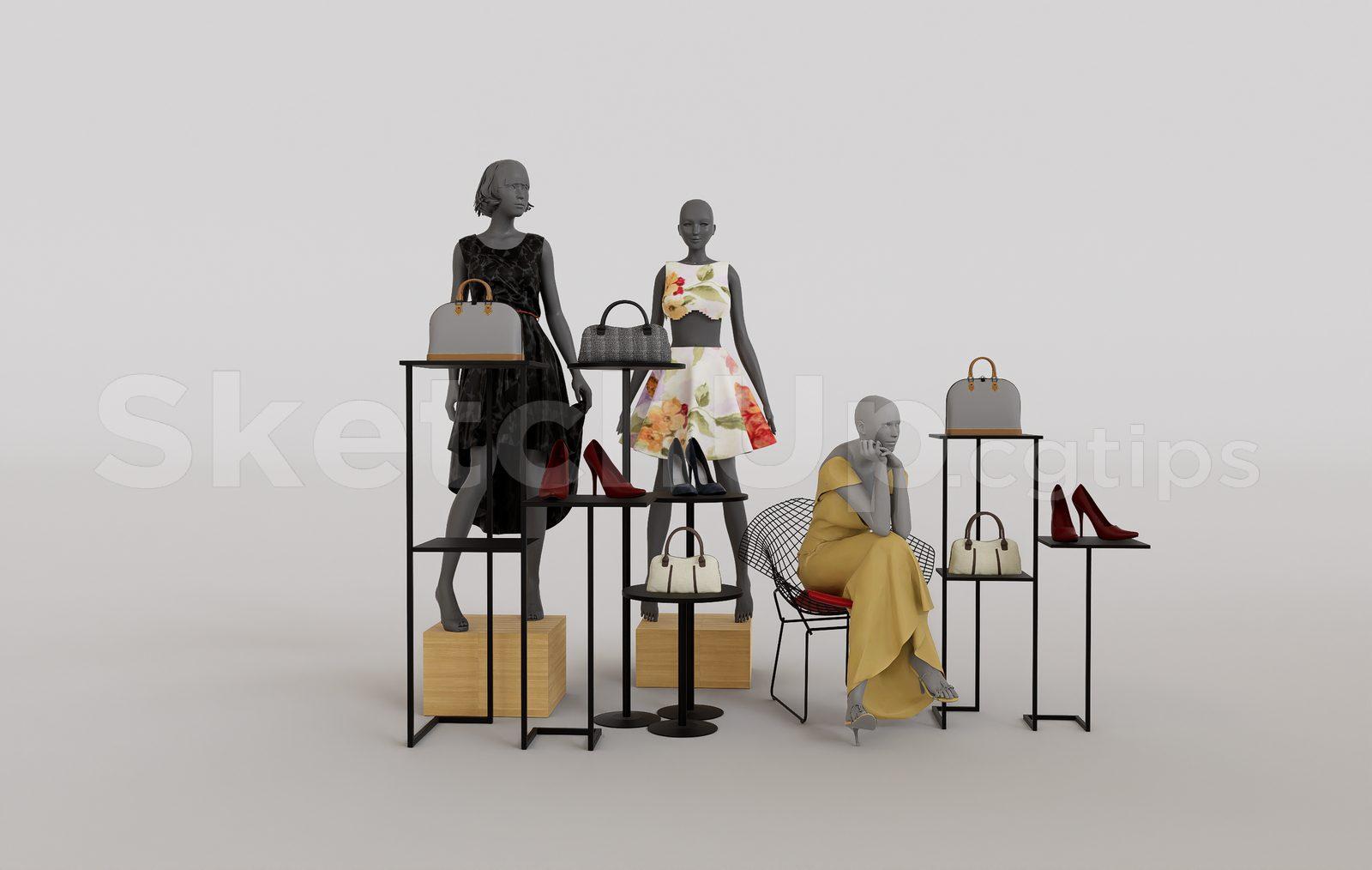 A Mannequin For Fashion Clothing
