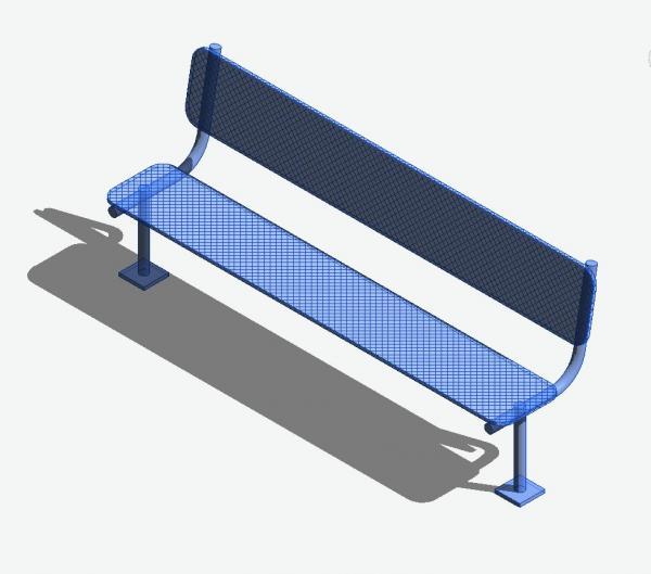 Mesh Players Bench
