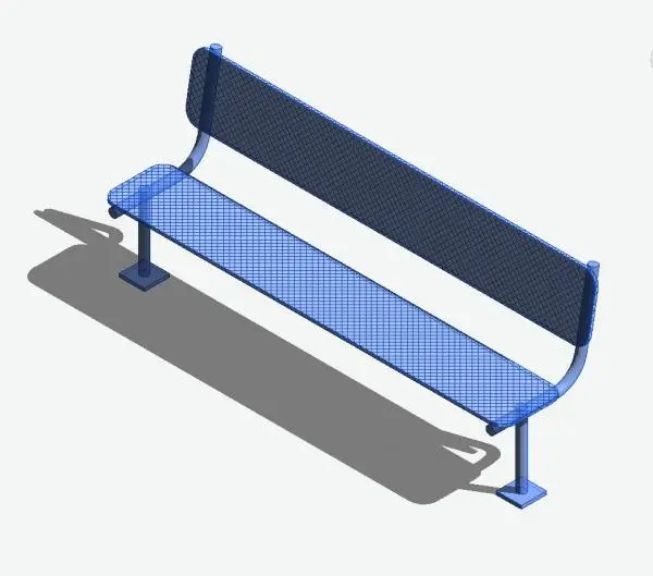 Mesh Players Bench